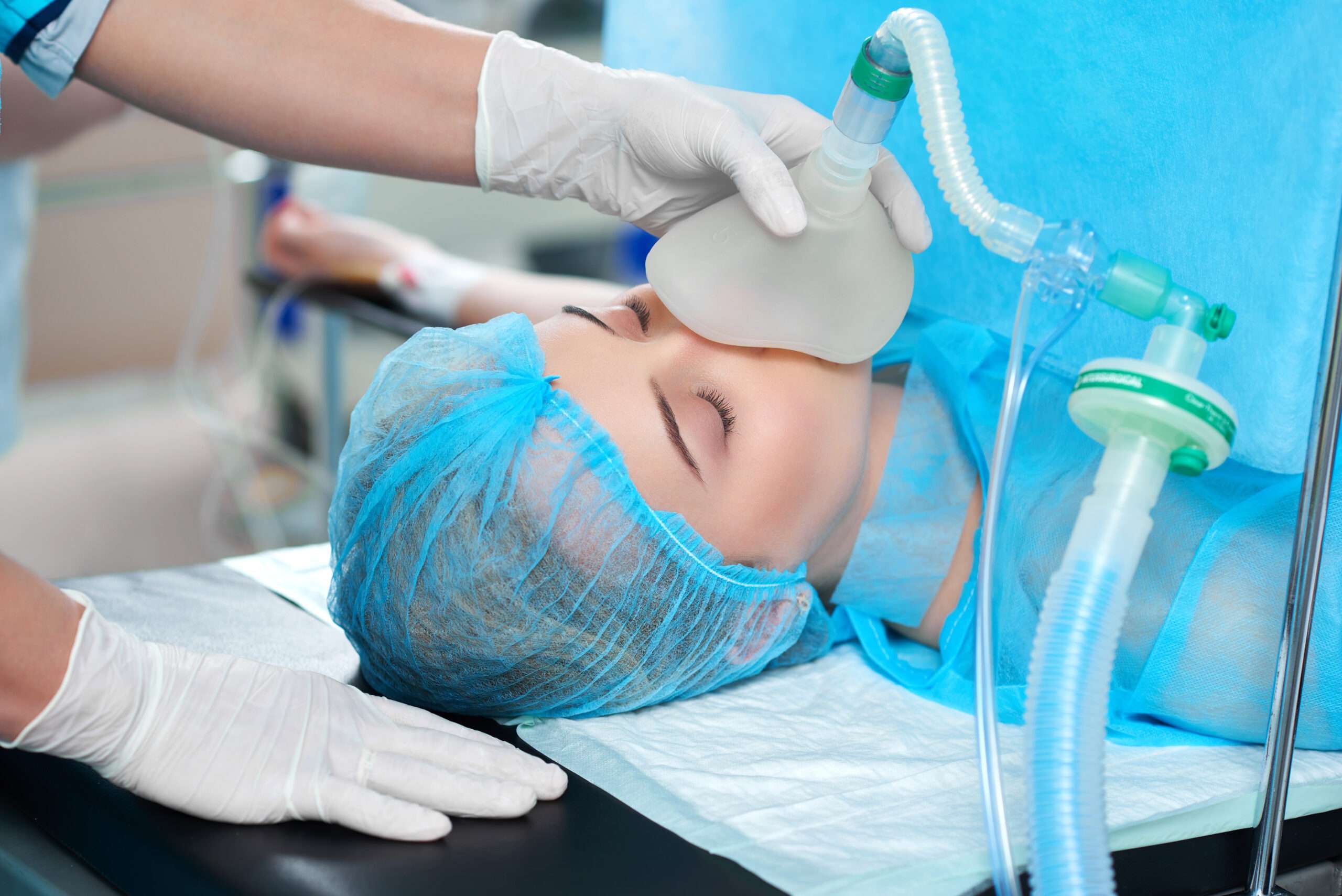 Advanced sedation equipment in dental clinic